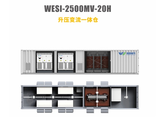 升壓變流一體倉(cāng)WESI-2500MV-20H